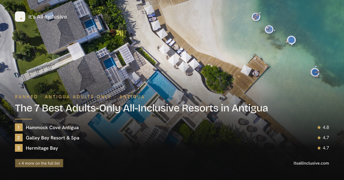 The 7 Best Adults-Only All-Inclusive Resorts in Antigua (2026), Ranked ...